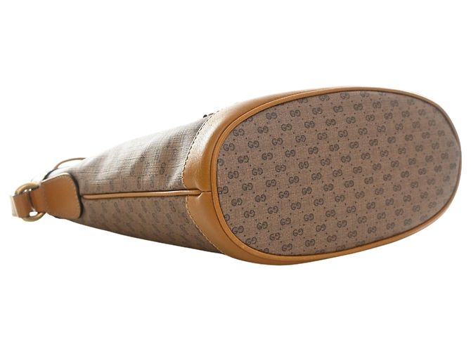 Borsa a secchiello Gucci Beige Micro GG Supreme Mickey Mouse - vista 7
