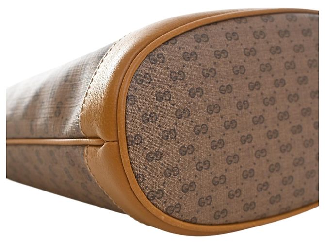 Borsa a secchiello Gucci Beige Micro GG Supreme Mickey Mouse - vista 9