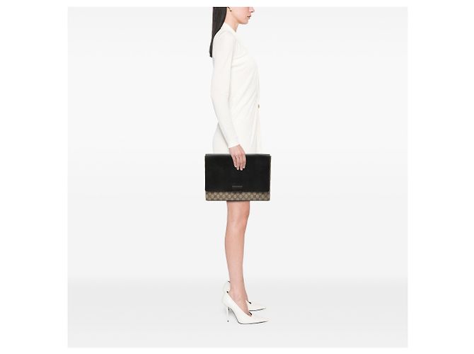 Clutch Gucci Beige Large GG Supreme - vista 6