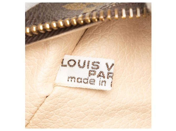 Louis Vuitton Marrone Monogram Trousse Toilette 28 - vista 5