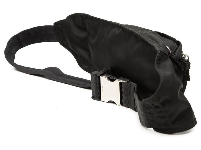 Borsa a tracolla Tessuto nero Prada - vista 2