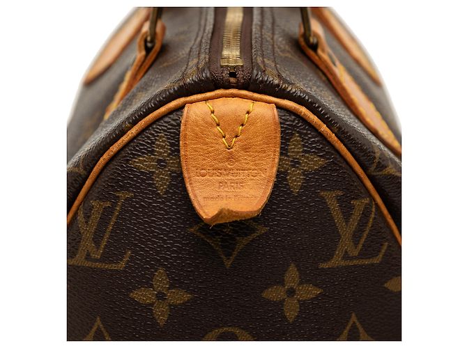 Louis Vuitton Braun Monogram Speedy 25 - Ansicht 5