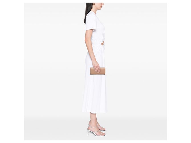 Prada Beige Saffiano Continental Flap Portemonnaie - Ansicht 6