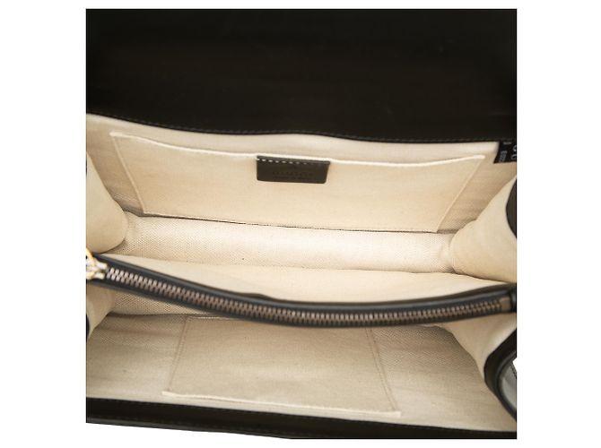 Borsa Dionysus in pelle Web e bambù nero, misura Medium di Gucci - vista 4