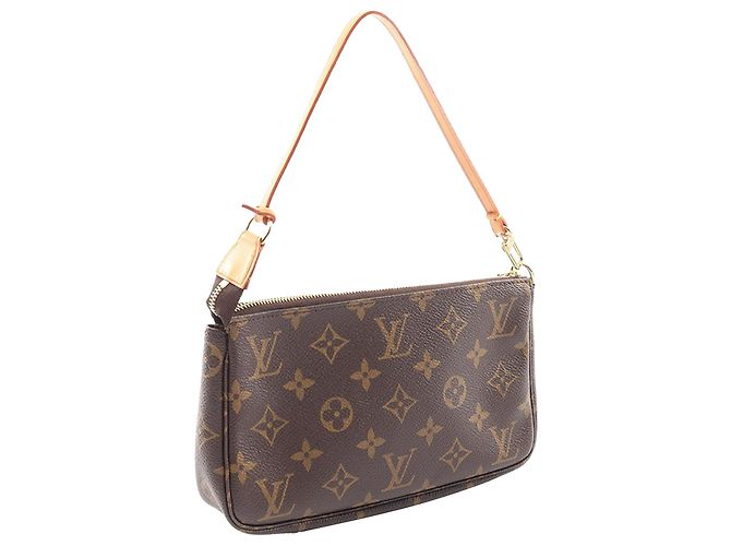 Louis Vuitton Pochette Accessoires Monogramm Braun - Ansicht 2