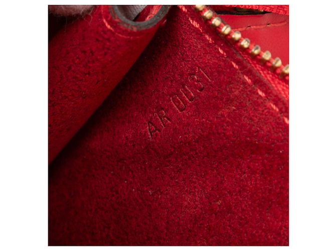 Louis Vuitton Pochette Accessoires in Epi rosso - vista 6