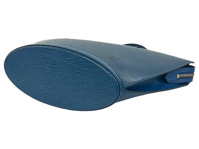 Louis Vuitton Blue Epi Saint Jacques PM Short Strap - vista 4