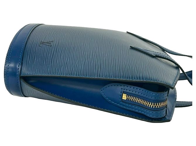 Louis Vuitton Blue Epi Saint Jacques PM Short Strap - vista 8