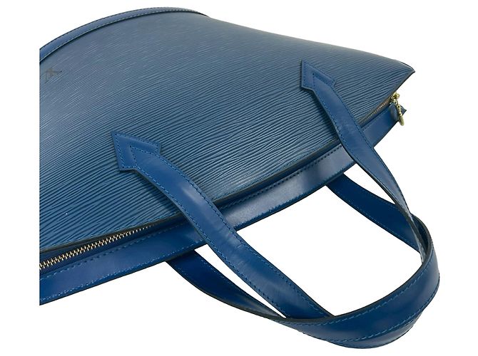 Louis Vuitton Blue Epi Saint Jacques PM Short Strap - vista 9