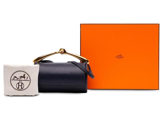 Hermès Blue Swift Sac Maximors Blu navy - vista 7