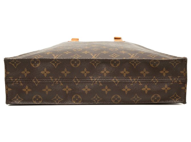 Louis Vuitton Sac Plat Monogram Marrone - vista 3