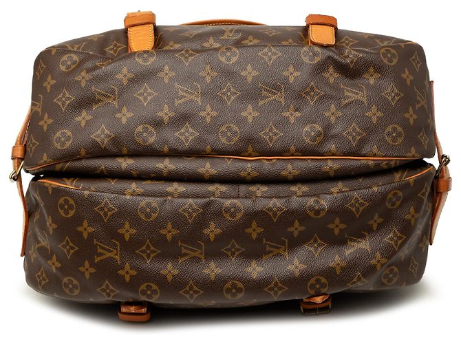 Louis Vuitton Marrone Monogram Saumur 43 - vista 3