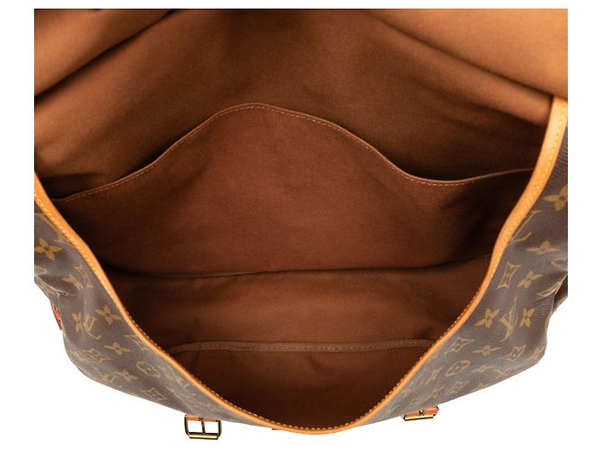 Louis Vuitton Marrone Monogram Saumur 43 - vista 4