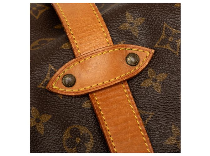 Louis Vuitton Marrone Monogram Saumur 43 - vista 7