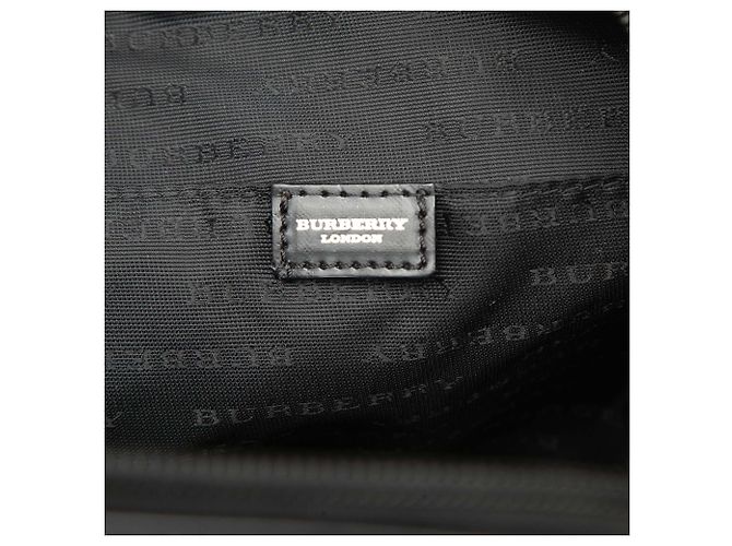 Burberry Beige House Check Canvas Rucksack - Ansicht 5