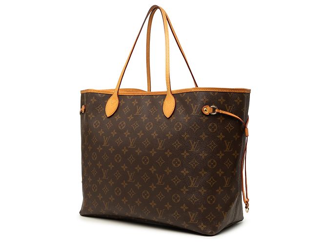 Louis Vuitton Marrone Monogram Neverfull GM - vista 2