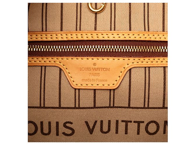 Louis Vuitton Marrone Monogram Neverfull GM - vista 5