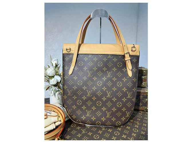 Bolsa Flappy Louis Vuitton Marrom Monograma - vista 2