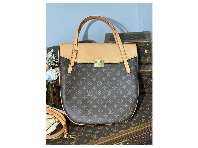 Bolsa Flappy Louis Vuitton Marrom Monograma - vista 3