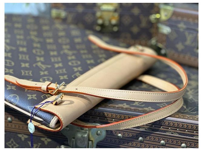 Bolsa Flappy Louis Vuitton Marrom Monograma - vista 5