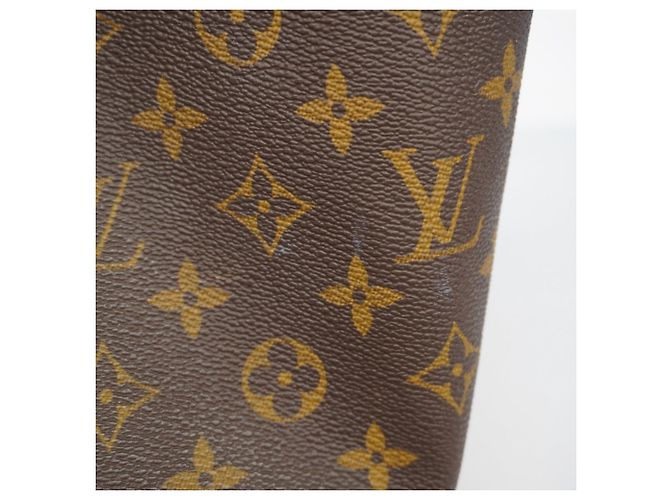 Borsa Tote Louis Vuitton Monogram Neverfull MM Marrone - vista 10