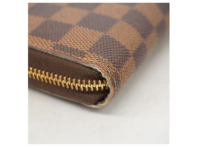 Louis Vuitton Damier Zippy Wallet N60015 in Ebene Damier ebene - vista 5
