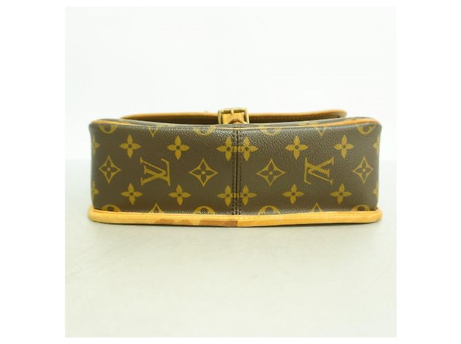 Borsa a Spalla Louis Vuitton Monogram Sologne Marrone - vista 3