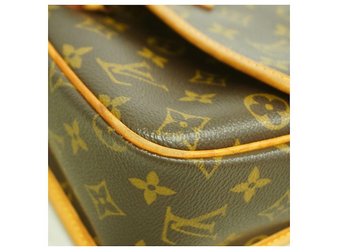Borsa a Spalla Louis Vuitton Monogram Sologne Marrone - vista 6