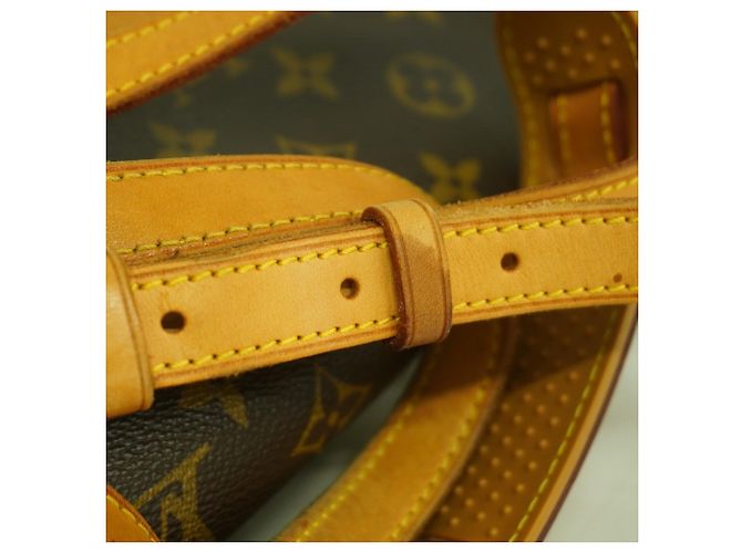 Borsa a Spalla Louis Vuitton Monogram Sologne Marrone - vista 8