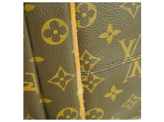 Borsa Tote Louis Vuitton Monogram Totally MM Marrone - vista 10