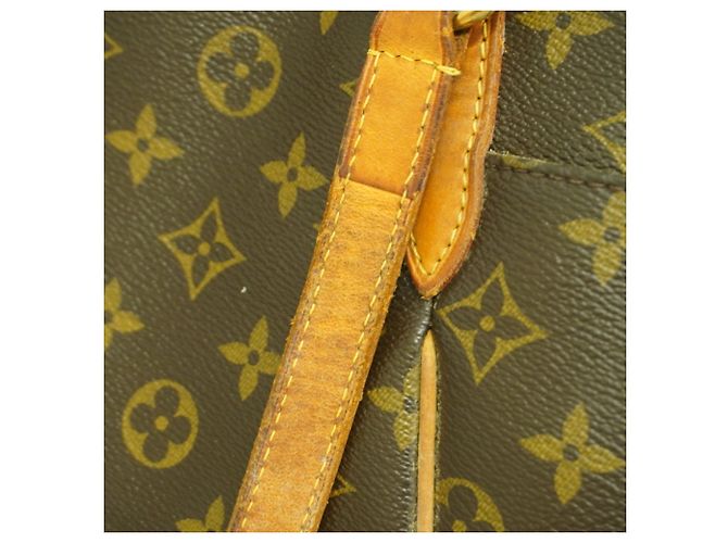 Borsa Tote Louis Vuitton Monogram Totally MM Marrone - vista 11