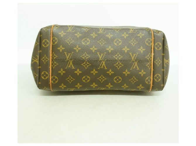 Borsa Tote Louis Vuitton Monogram Totally MM Marrone - vista 3