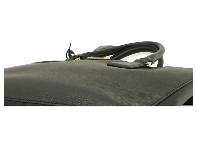 Prada Galleria Triangle Handtasche Schwarz - Ansicht 4