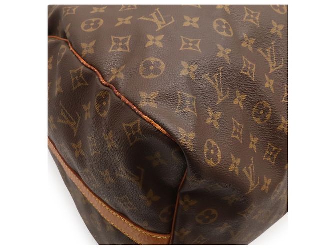 Louis Vuitton Monogram Keepall Bandoulière 60 Borsa Boston Marrone Monogramma - vista 4