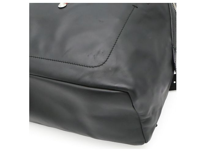 Zaino Fendi in pelle nera Nero - Ansicht 4