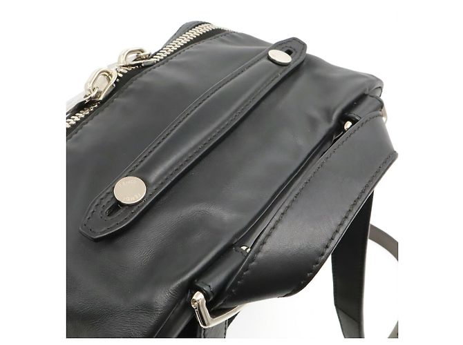 Zaino Fendi in pelle nera Nero - Ansicht 5