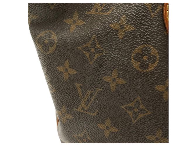 Borsa Tote Louis Vuitton Monogram Palermo PM Marrone Bianco Monogramma - vista 5
