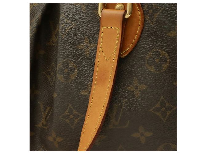 Borsa Tote Louis Vuitton Monogram Palermo PM Marrone Bianco Monogramma - vista 6