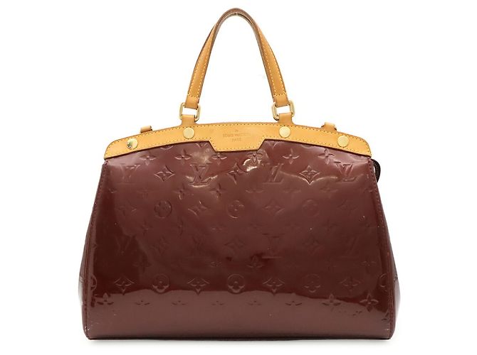 Borsa Tote Louis Vuitton Monogram Vernis MM Rosso - vista 2