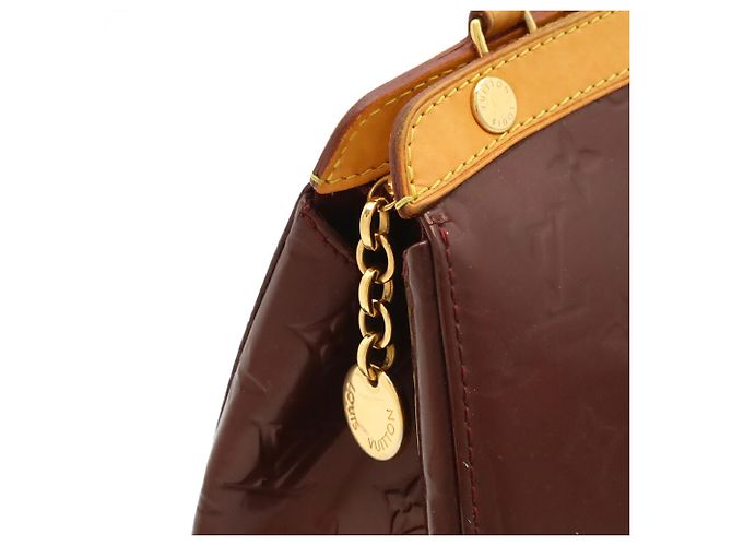 Borsa Tote Louis Vuitton Monogram Vernis MM Rosso - vista 6