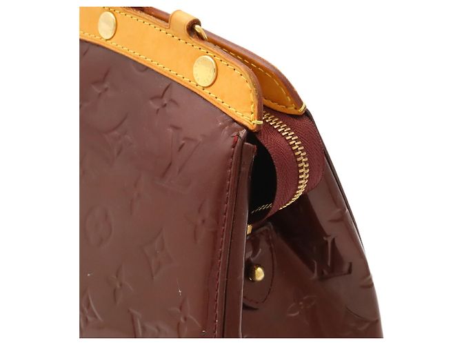 Borsa Tote Louis Vuitton Monogram Vernis MM Rosso - vista 8