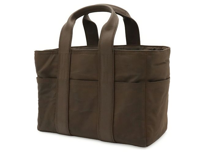 Hermès Borsa Tote HERMES Acapulco PM Marrone scuro - vista 3