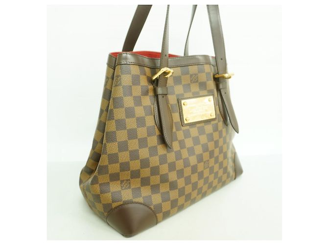 Borsa Tote Louis Vuitton Damier Hampstead MM Damier ebene - vista 2