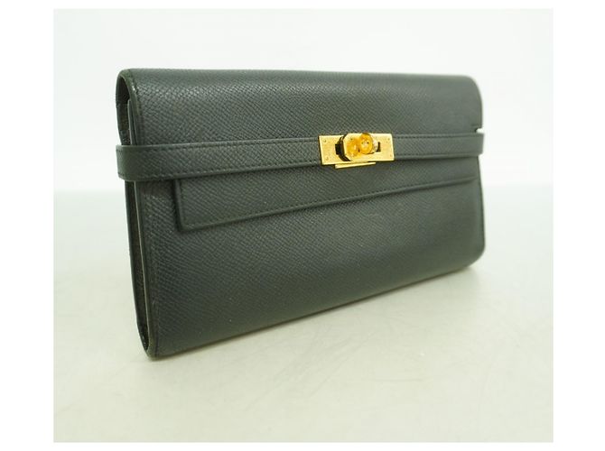 Hermès Hermes Kelly Long Wallet Schwarz - Ansicht 2