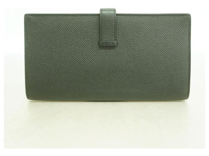 Hermès Bearn Soufflet Long Wallet Schwarz - Ansicht 9