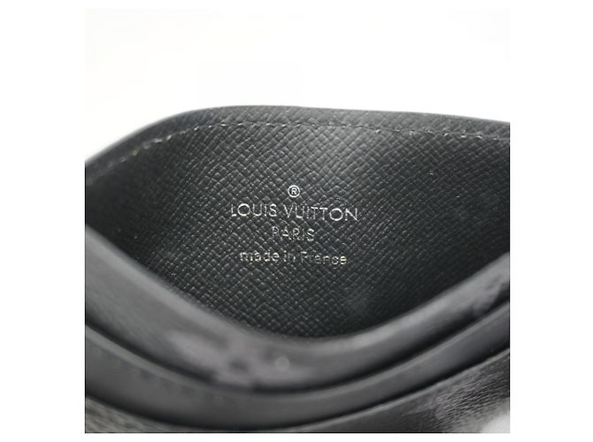 Louis Vuitton Black Card Case - view 4