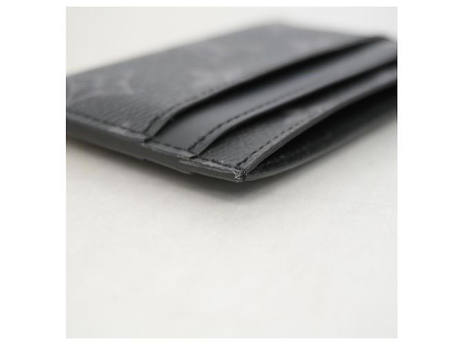 Louis Vuitton Black Card Case - view 5