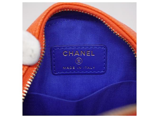 Borsa a tracolla Chanel blu e rossa Rosso - vista 5