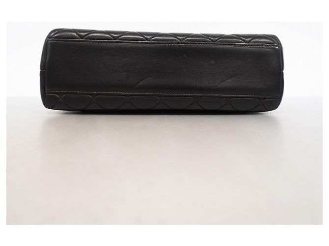 Borsa Chanel Matelassé in pelle di agnello Nero - vista 3