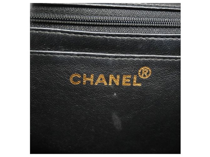 Borsa Chanel Matelassé in pelle di agnello Nero - vista 5